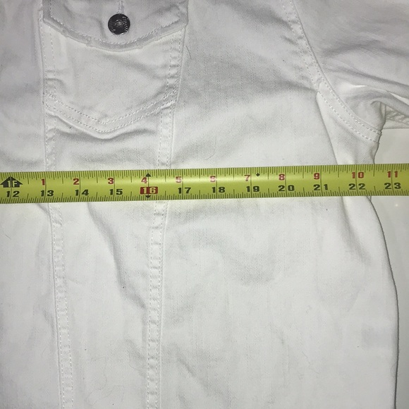 Candies Jean Jacket White size XXL - Picture 4 of 7